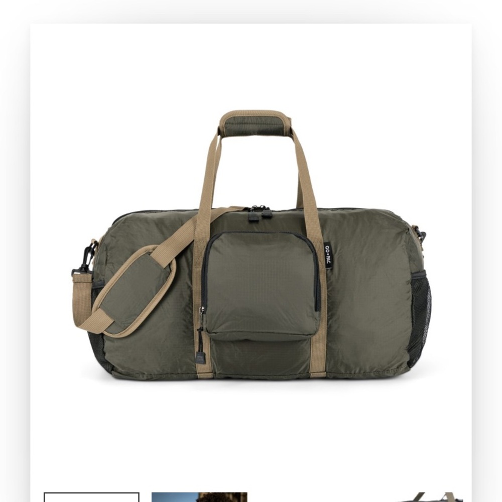 Olive Green Duffel Bag